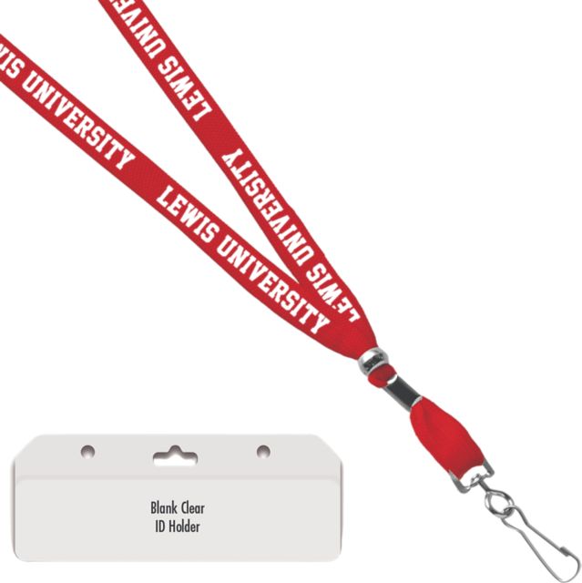 Lewis University Card Dispenser Lanyard