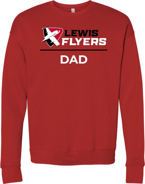 Lewis Bella + Canvas Fleece Crew Lewis Dad