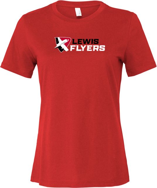 Lewis Bella + Canvas Womens Relaxed Cotton T Shirt Lewis Flyers - Horizontal