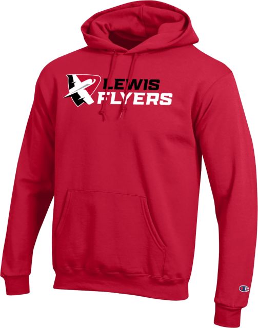 Lewis Champion Fleece Hoodie Lewis Flyers - Horizontal