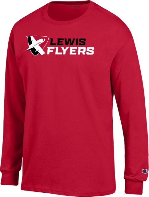 Lewis Champion Long Sleeve T Shirt Lewis Flyers - Horizontal