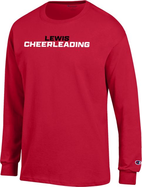 Lewis Champion Long Sleeve T Shirt Lewis Cheerleading
