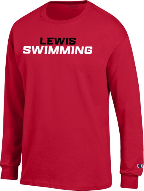 Lewis Champion Long Sleeve T Shirt Lewis Swimming