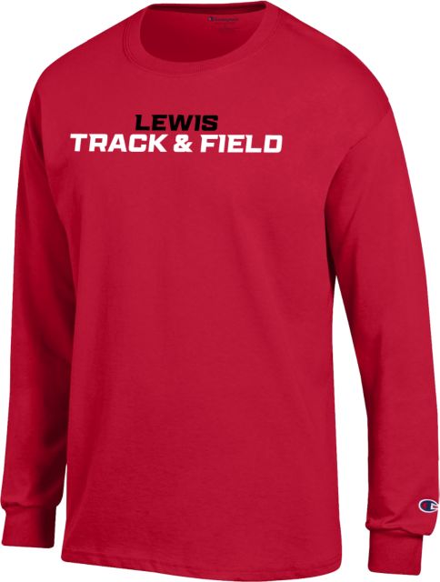 Lewis Champion Long Sleeve T Shirt Lewis Track and Field