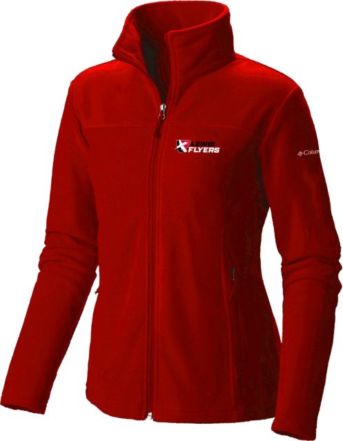 Lewis Columbia Womens Full Zip Fleece Jacket Lewis Flyers - Horizontal